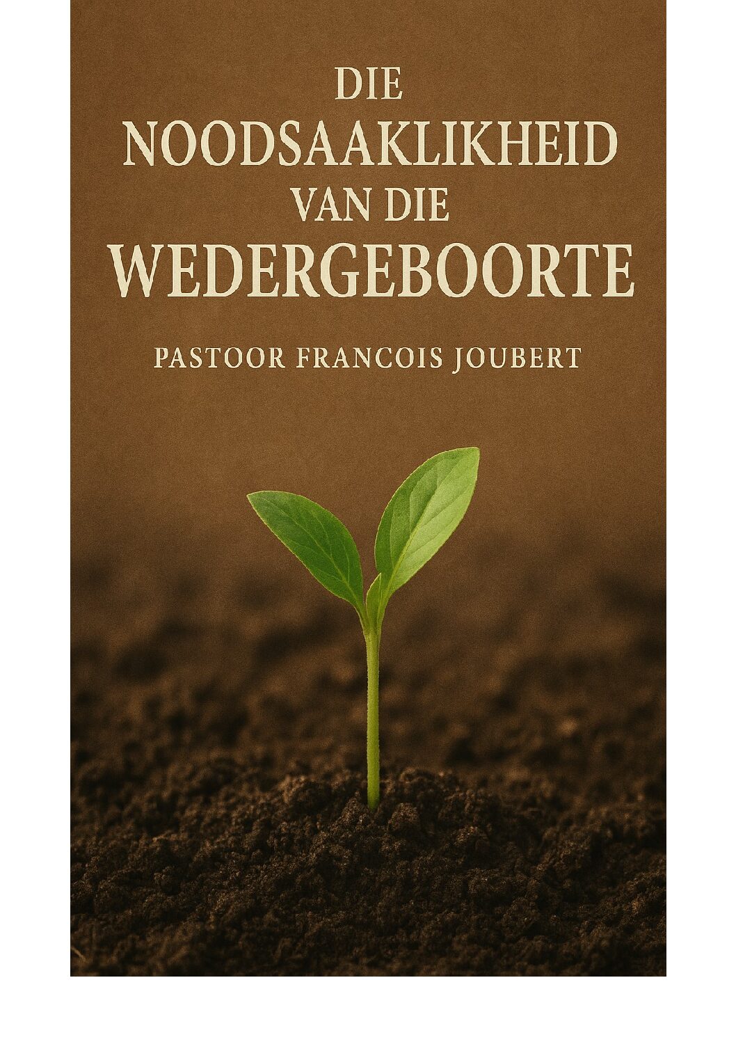 Die Noodsaaaklikheid van die Wedergeboorte